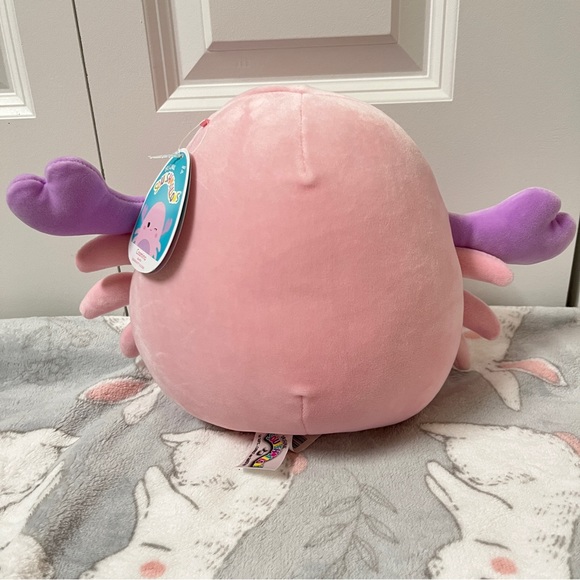 Squishmallows Cosmina Pink Crab 8” squishmallow - Picture 2 of 3